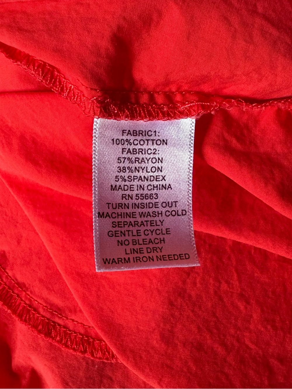 Cynthia Rowley Dress- Coral-Red- Size Small - Picture 6 of 7